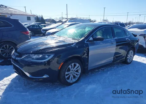 2016 Chrysler 200 Limited from USA, damaged, VIN 1C3CCCAB8GN100953